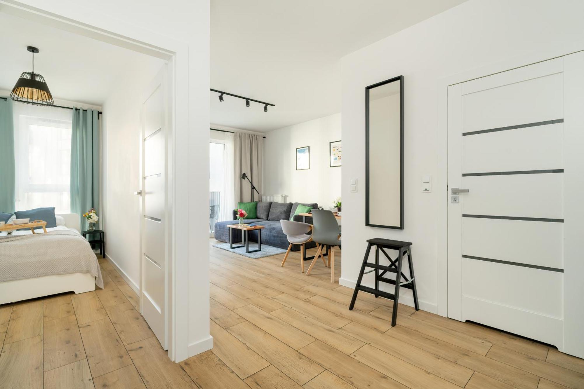 Apartamento Stylish & Comfy Garbary With Parking By Renters